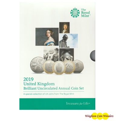 2019 UK Annual Coin Set